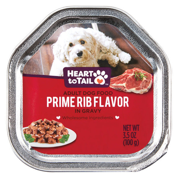 Heart To Tail Prime Rib Dog Entrée