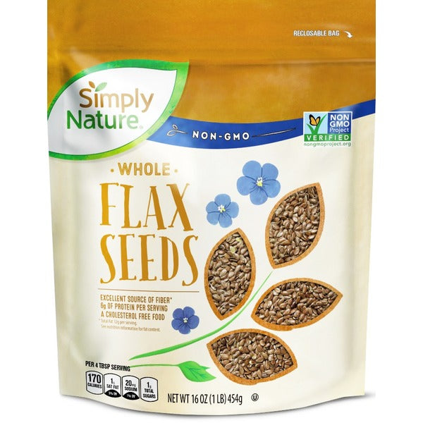 Simply Nature Whole Flax Seeds