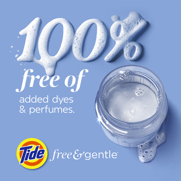 Tide Liquid Laundry Detergent - Free & Gentle