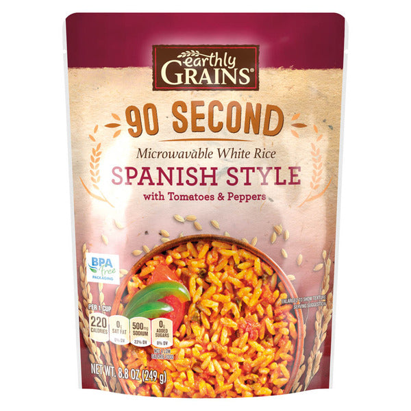 Earthly Grains Spanish Style Ready to Serve Rice