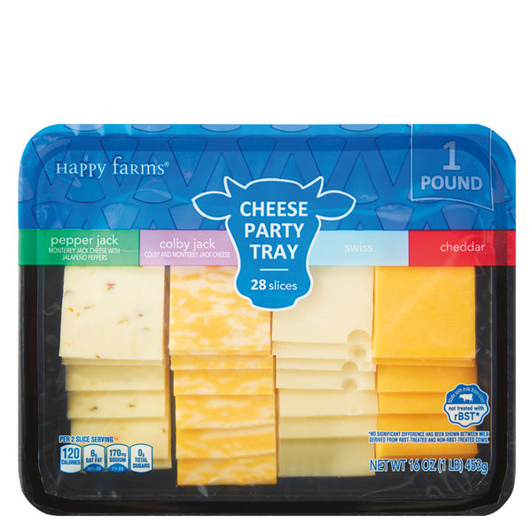 Happy Farms Party Cheese Tray
