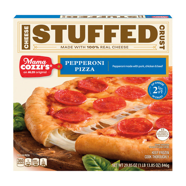 Mama Cozzi's Pizza Kitchen Stuffed Crust Pepperoni Pizza