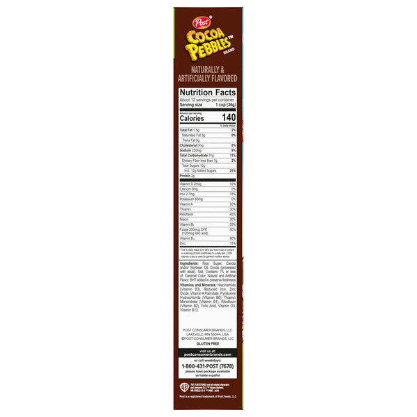 Post Cocoa Pebbles Cereala