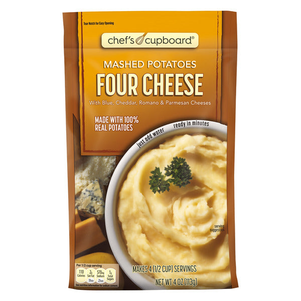 Chef's Cupboard Four Cheese Homestyle Instant Mashed Potatoes