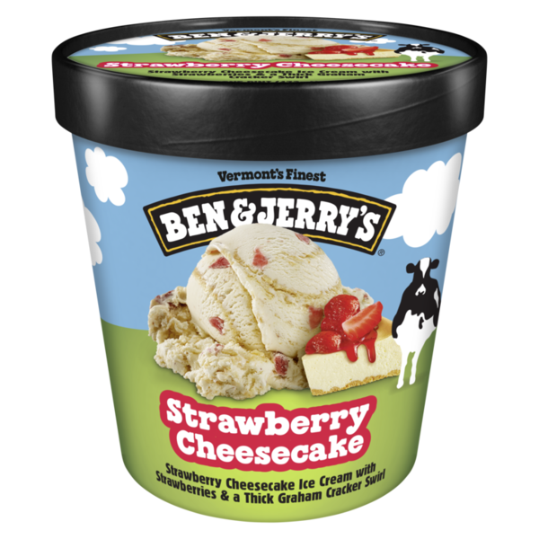 Ben & Jerry's Strawberry Cheesecake Ice Cream