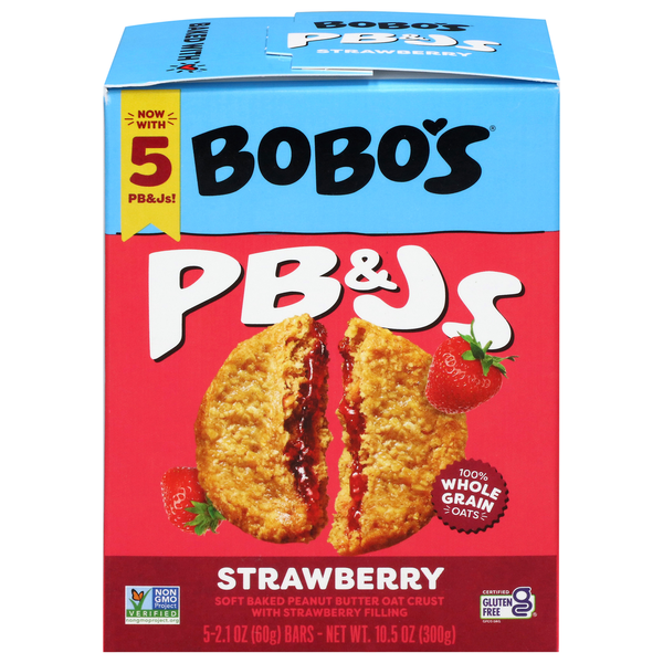 BOBO'S Strawberry PBJs