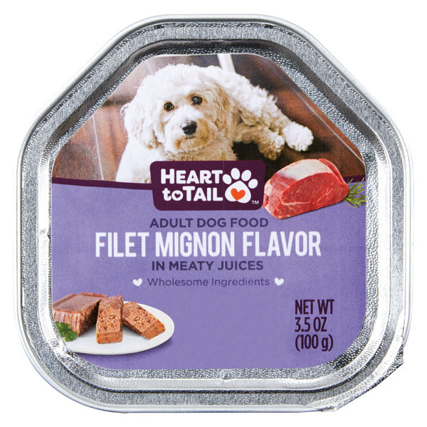 Heart To Tail Filet Mignon Dog Entrée