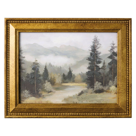 Kirkton House Misty Mountains Frame Art