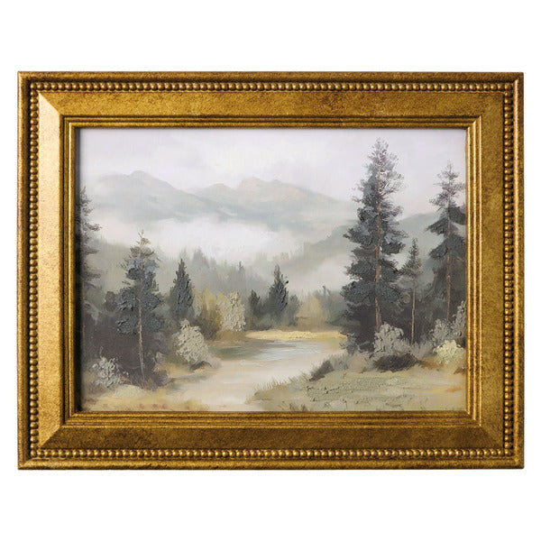 Kirkton House Misty Mountains Frame Art