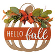 Kirkton House Fall Circle Sign, Hello Fall