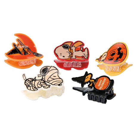 Licensed Peanuts Halloween Hair Clips