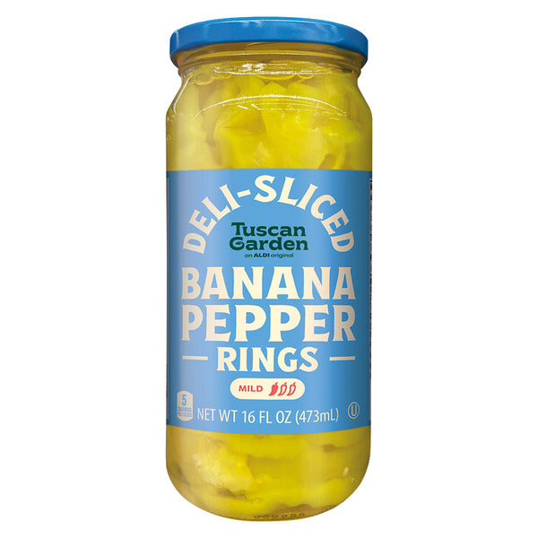 Tuscan Garden Mild Deli-Sliced Banana Pepper Rings