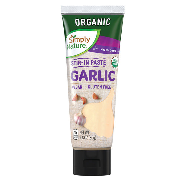 Simply Nature Organic Garlic Stir in Paste