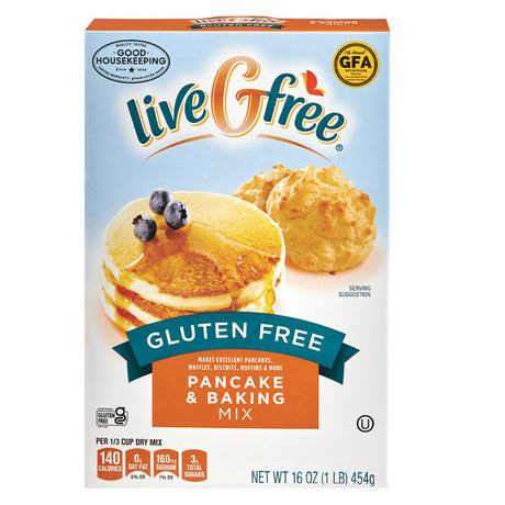 Livegfree Gluten Free Pancake and Baking Mix