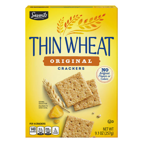 Savoritz Original Thin Wheat Crackers
