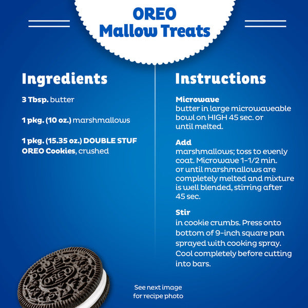 OREO Double Stuf Chocolate Sandwich Cookies 707 g Party Size