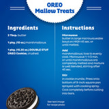 OREO Double Stuf Chocolate Sandwich Cookies 707 g Party Size