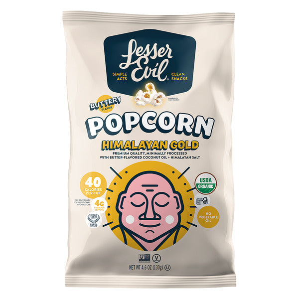 LesserEvil Himalayan Gold Popcorn