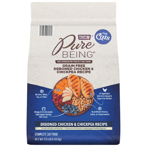 Pure Being Premium Cat Food Chicken and Chickpea