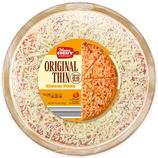 Mama Cozzi's Pizza Kitchen Original Thin Crust Cheese Pizza
