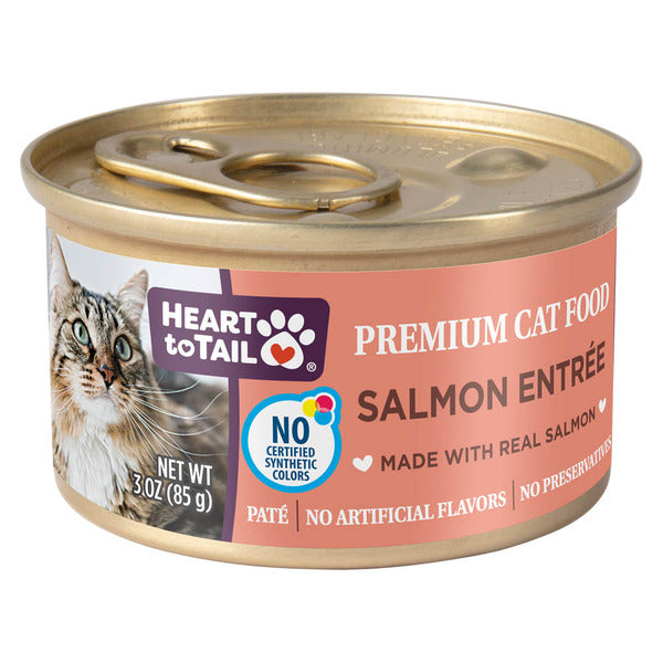 Heart To Tail Cat Entree 48pk, Salmon