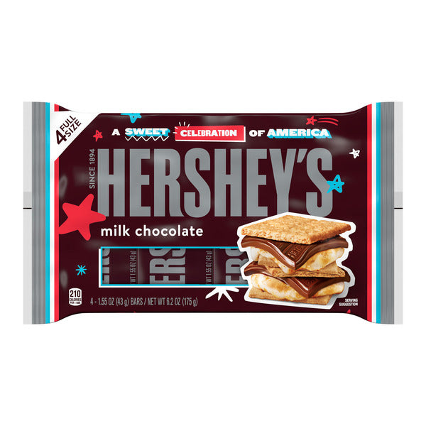 Hershey's Milk Chocolate, 4 pack