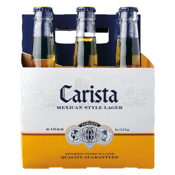 Carista Mexican Style Lager - 6 Pack, 11.2 fl oz Bottles