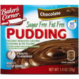 Baker's Corner Sugar Free Instant Chocolate Pudding Mix