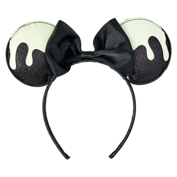 Licensed Glow in the Dark Halloween Mickey Ears