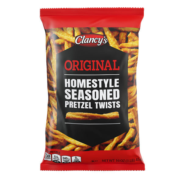 Clancy's Original Homestyle Seasoned Pretzel Twists