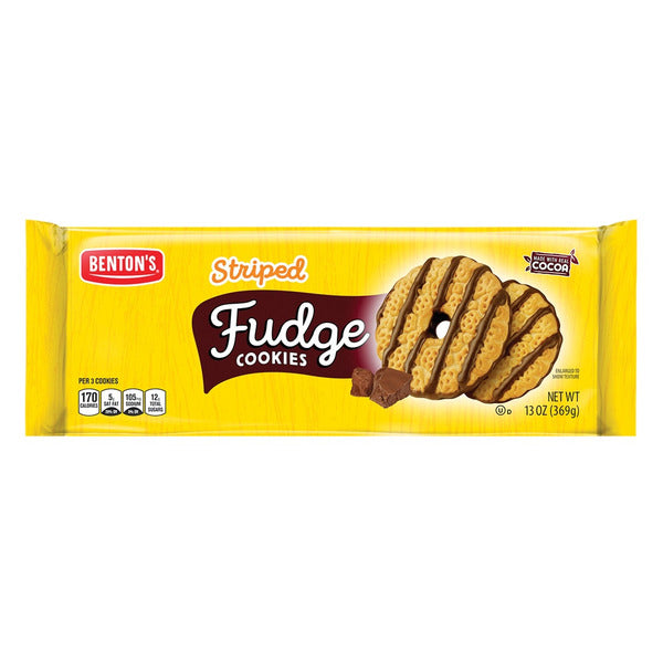 Benton's Striped Fudge Cookies