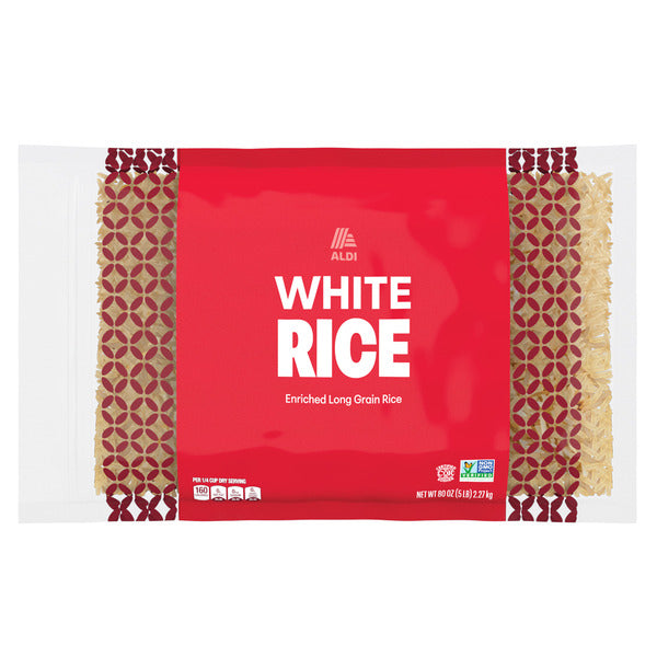 Aldi Long Grain White Rice 5lb
