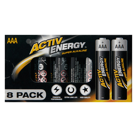 Activ Energy AAA Alkaline Batteries