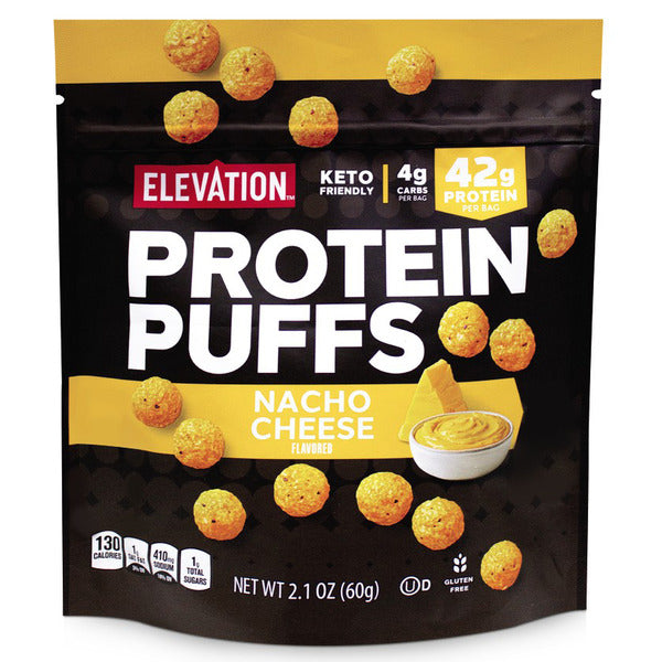 Elevation Nacho Cheese Protein Puffs