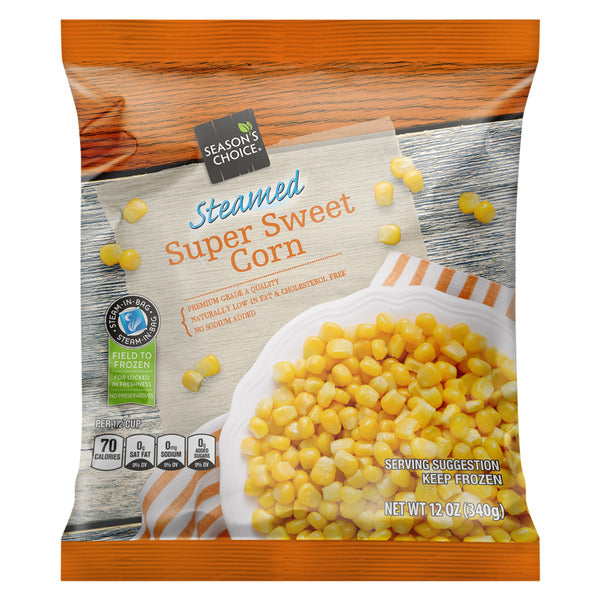 Season's Choice Steamable Frozen Sweet Corn