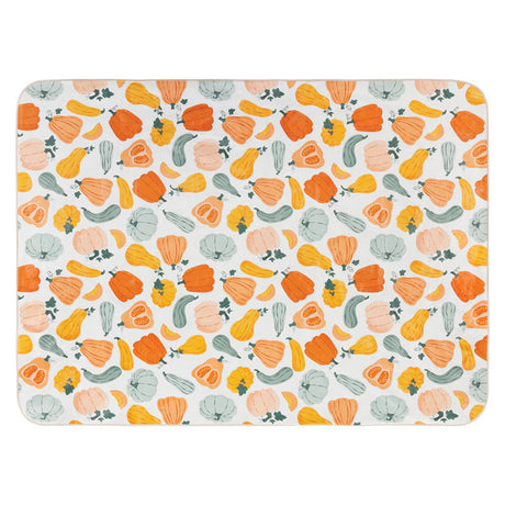 Kirkton House Pumpkin Vinyl Tablecloth - 52" X 70"