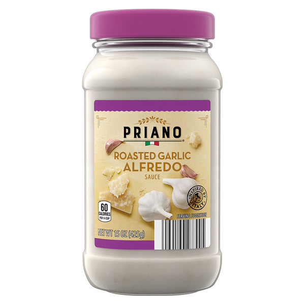 Priano Roasted Garlic Alfredo Sauce