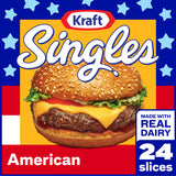 Kraft American Cheese Singles, 24 count