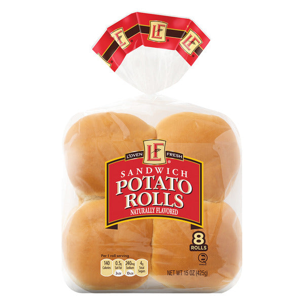 L'oven Fresh Sandwich Potato Rolls - 8 Rolls