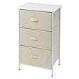 Sohl 3 Drawer Storage Tower, Ivory