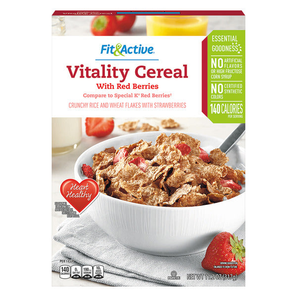 Fit & Active Vitality Cereal with Red Berries