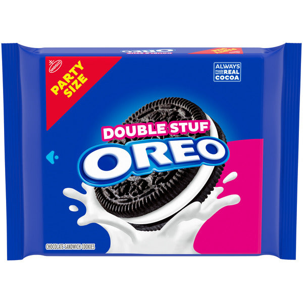 Nabisco Party Size Double Stuf Oreo Sandwich Cookies