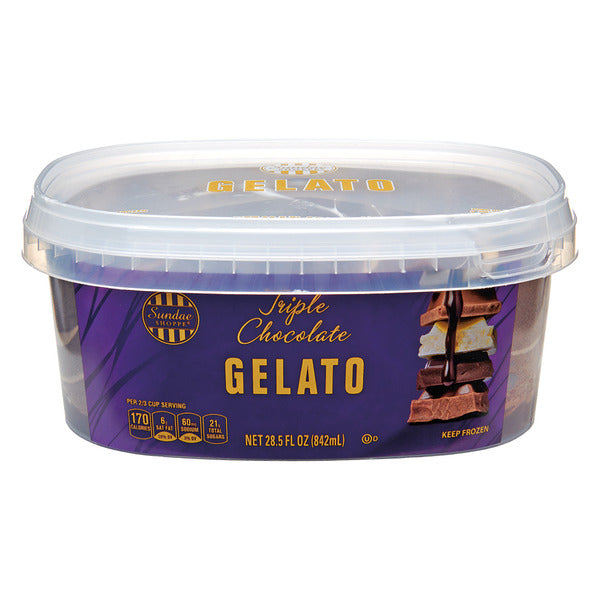 Sundae Shoppe Triple Chocolate Gelato