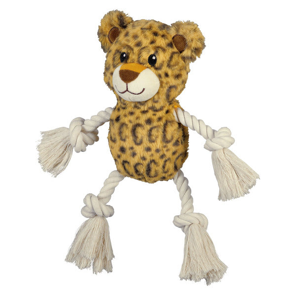 Heart To Tail Leopard Knotted Rope Dog Toy