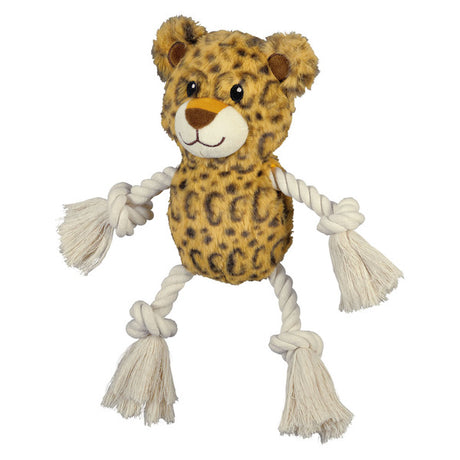 Heart To Tail Leopard Knotted Rope Dog Toy