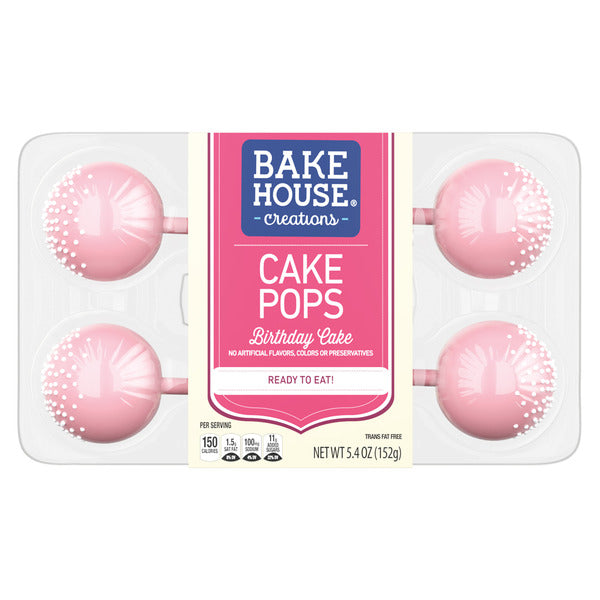 Bake House Creations Birthday Cake Cake Pops