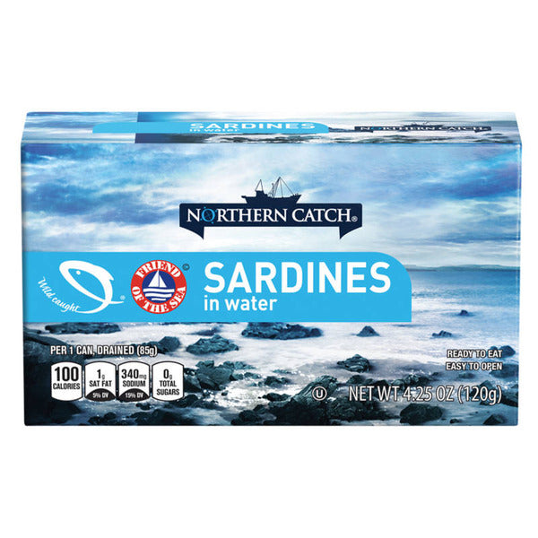 Northern Catch Sardines in Spring Water