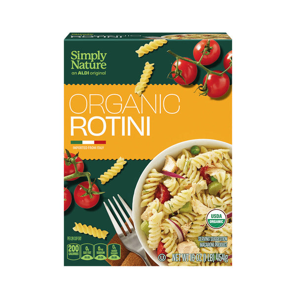 Simply Nature Organic Short Cut Pasta, Organic Rotini