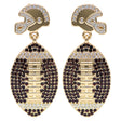 Serra Football Dangle Earrings