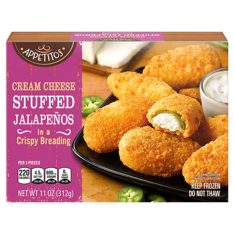 Appetitos Cream Cheese Stuffed Jalapenos